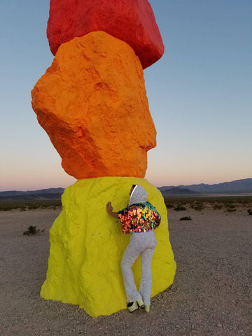 Cropped Mermaid Sequin Bolero Shrug  / Burning Man /  Rave Jacket / Plus Size