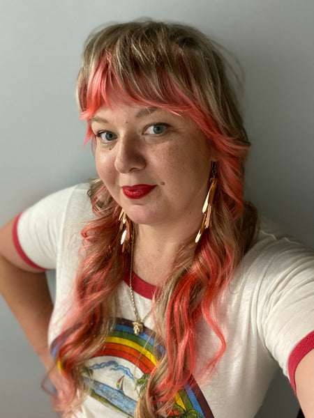 Tinsel Sequin Earrings