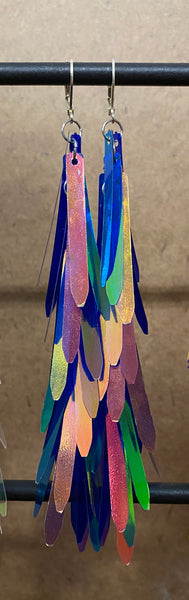 Tinsel Sequin Earrings