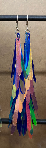 Tinsel Sequin Earrings